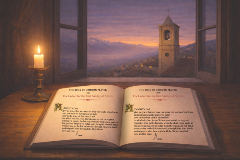 Liturgical Intelligence:  A Collect