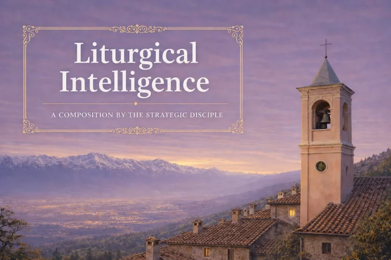 Liturgical Intelligence: Prologue