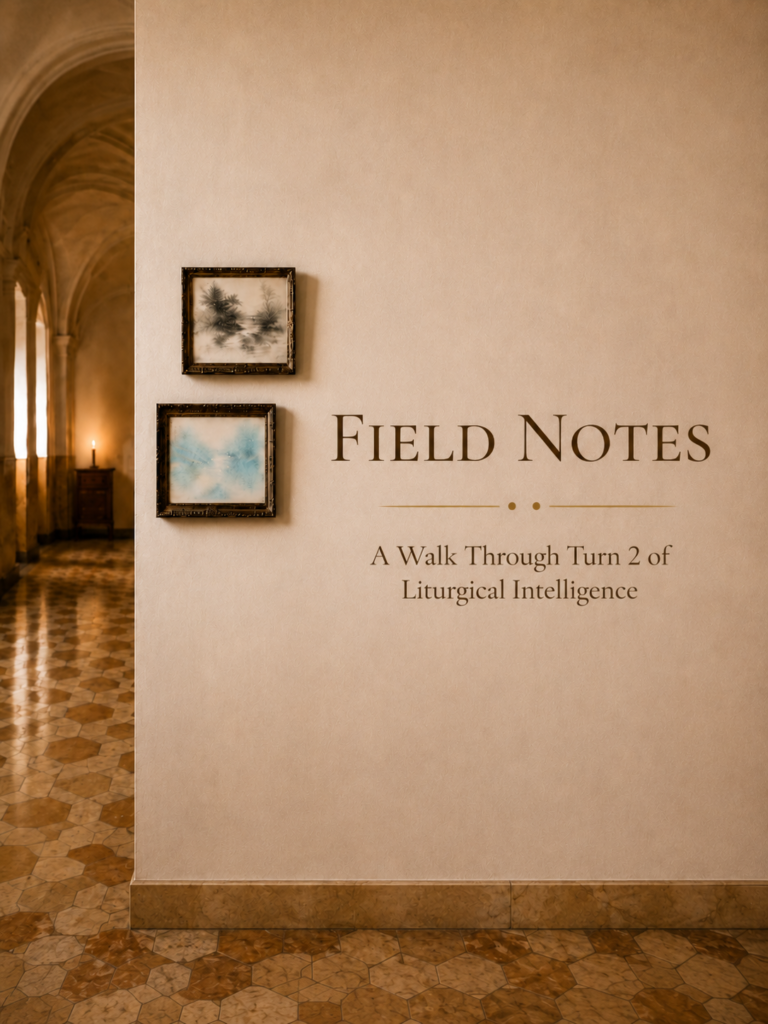 Liturgical Intelligence: Field Notes II